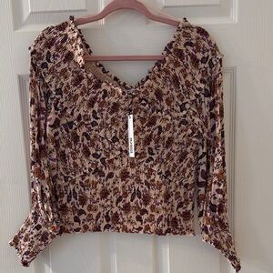 BB Dakota Smocked Top